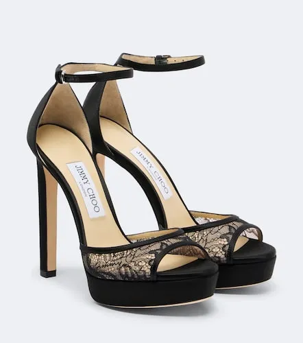 Pattie lace platform sandals - Jimmy Choo - Modalova