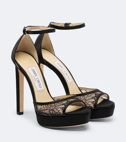 Pattie lace platform sandals - Jimmy Choo - Modalova