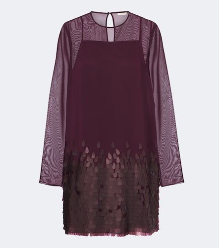 Cheryl sequined chiffon minidress - Joseph - Modalova