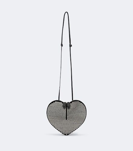 Le Cour studded leather crossbody bag - Alaia - Modalova