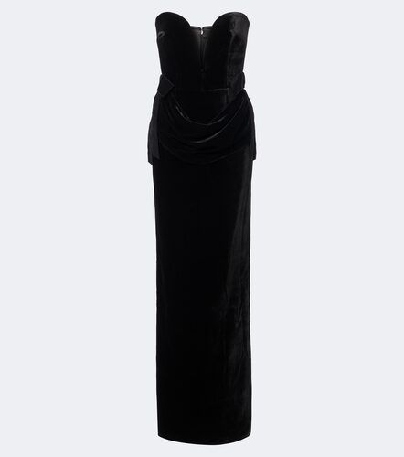 Bustier-Robe Delphis aus Samt - The New Arrivals Ilkyaz Ozel - Modalova