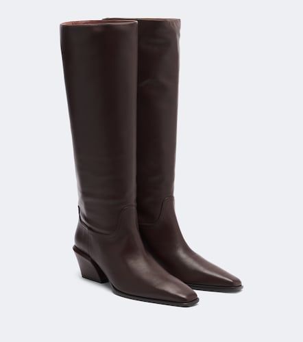 Bettina leather knee-high boots - Paris Texas - Modalova