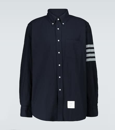 Bar cotton long-sleeved shirt - Thom Browne - Modalova