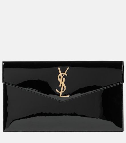 Clutch Uptown de charol - Saint Laurent - Modalova