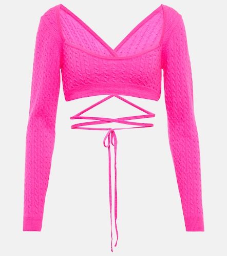 Pullover cropped in lana e cashmere - Patou - Modalova