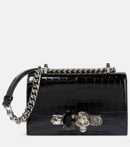 Jewelled Satchel Small leather crossbody bag - Alexander McQueen - Modalova