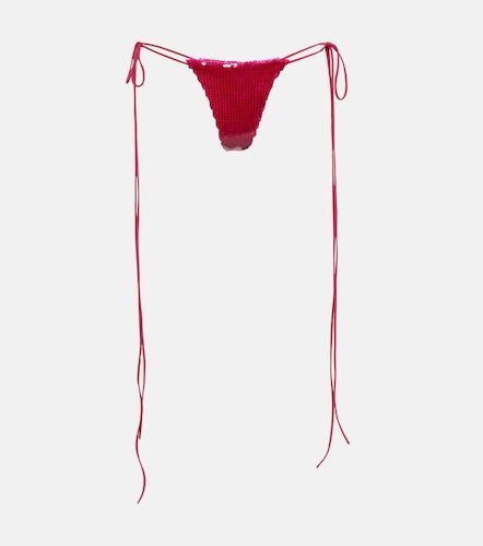 LaQuan Smith Slip con paillettes - LaQuan Smith - Modalova