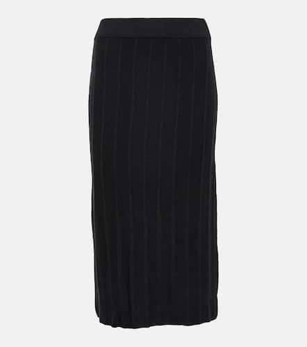 Melk ribbed-knit virgin wool midi skirt - Max Mara - Modalova