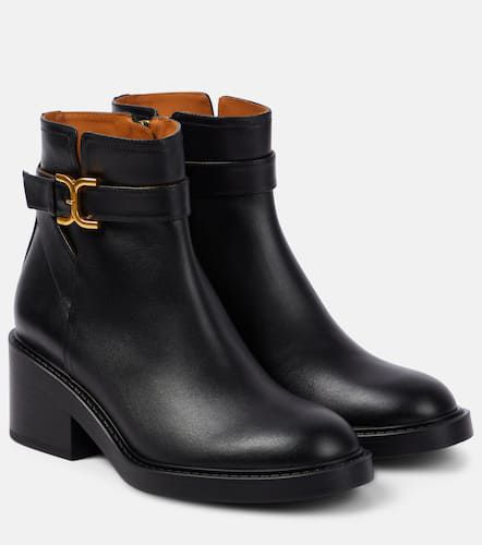 Chloé Marcie leather ankle boots - Chloe - Modalova