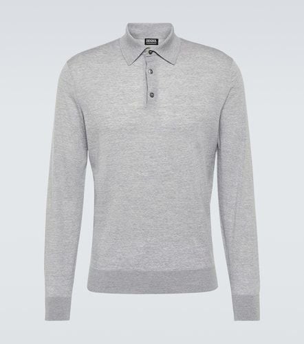 High Performance wool polo sweater - Zegna - Modalova