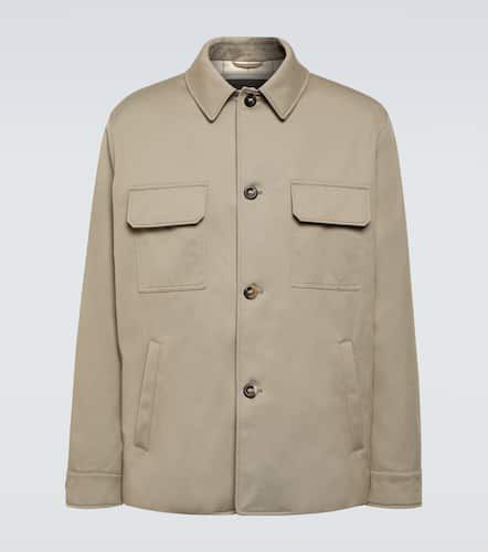 Sanda cotton-blend overshirt - Loro Piana - Modalova