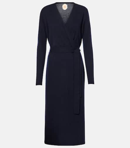 Wool and cashmere wrap dress - Jardin des Orangers - Modalova