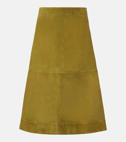 Bottega Veneta Suede midi skirt - Bottega Veneta - Modalova