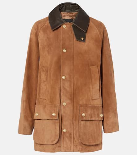 Kedem leather-trimmed suede jacket - Nili Lotan - Modalova