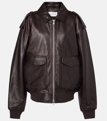 Viper leather jacket - The Frankie Shop - Modalova