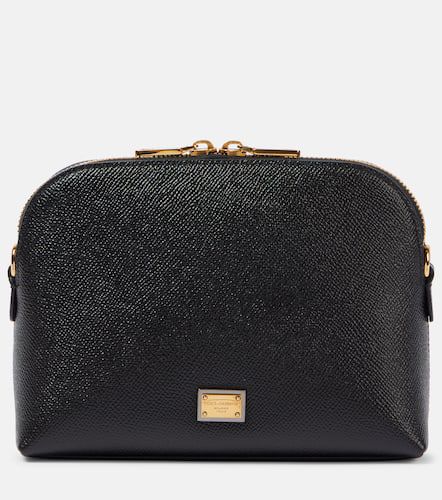 Mini leather shoulder bag - Dolce&Gabbana - Modalova