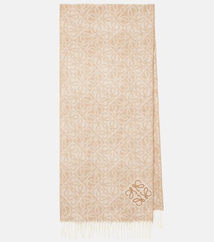 Anagram wool and cashmere scarf - Loewe - Modalova