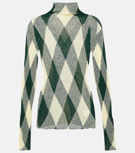 Burberry Dolcevita in cotone e seta - Burberry - Modalova