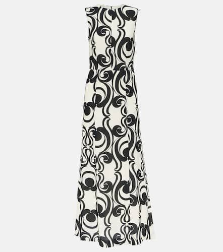 Printed crÃªpe maxi dress - Dries Van Noten - Modalova