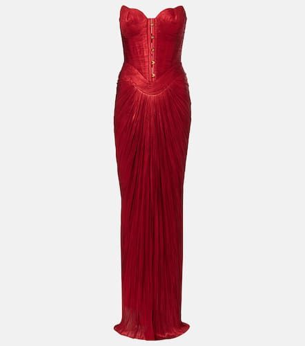 Kiera silk tulle corset gown - Maria Lucia Hohan - Modalova