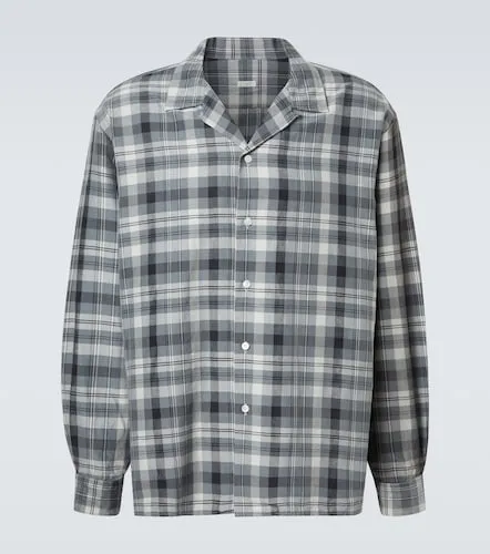 Camicia in seta e lino a quadri - A.Presse - Modalova
