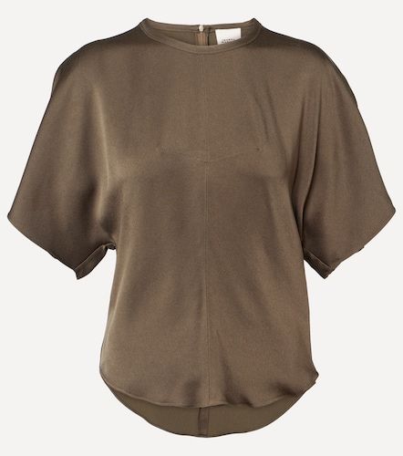 Isabel Marant Top Karlita de satén - Isabel Marant - Modalova