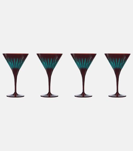 Set di 4 bicchieri da Martini Prism - L'Objet - Modalova