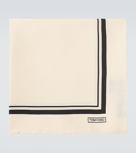 Tom Ford Printed silk pocket square - Tom Ford - Modalova