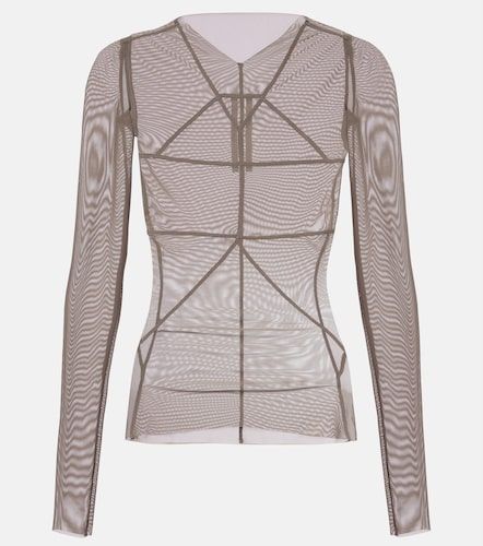 Top Temple de tul semitransparente - Rick Owens - Modalova