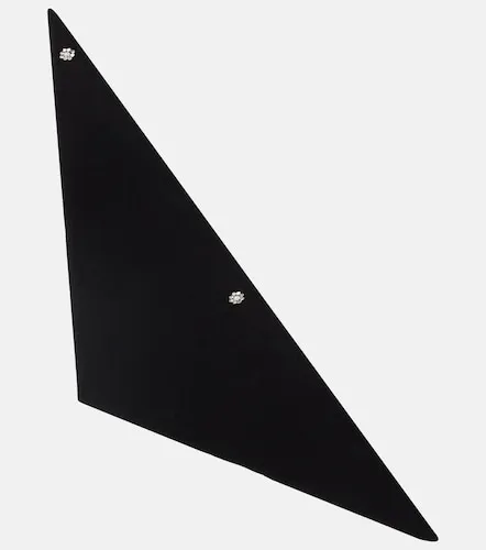 Embellished cashmere scarf - Simone Rocha - Modalova