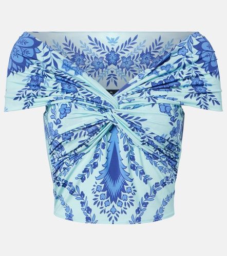 Etro Printed jersey crop top - Etro - Modalova