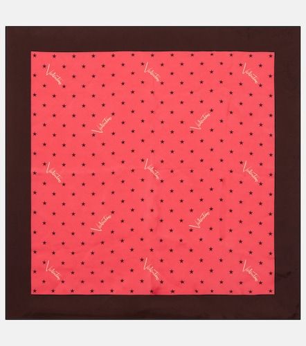Printed silk twill scarf - Valentino Garavani - Modalova