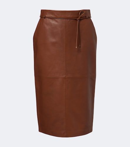 Max Mara Midirock aus Leder - Max Mara - Modalova