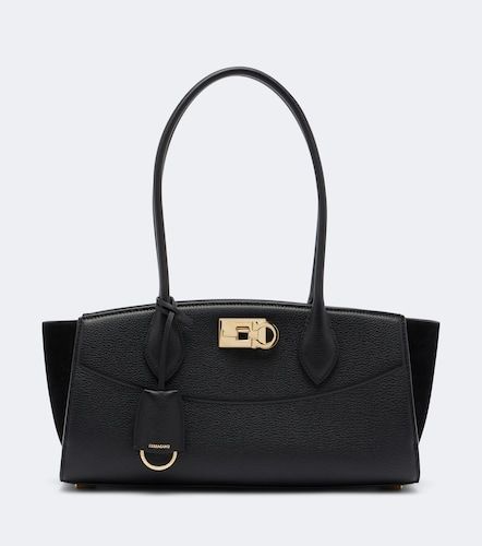 Studio East-West Small leather shoulder bag - Ferragamo - Modalova