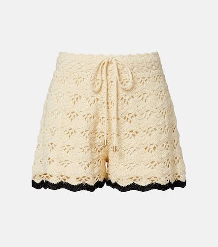 Shorts Aster de croché de algodón - Zimmermann - Modalova