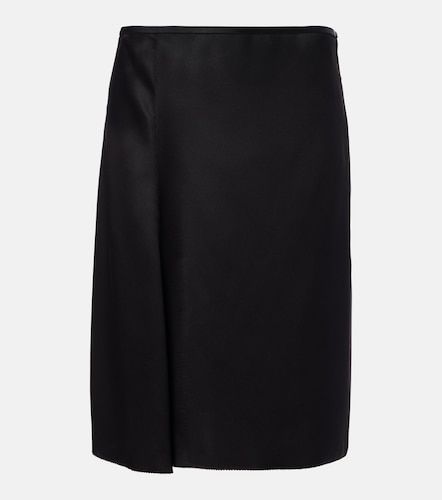 Falda envolvente de seda duquesa - Gucci - Modalova