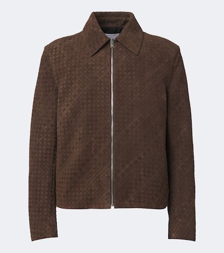 Intrecciato suede jacket - Bottega Veneta - Modalova
