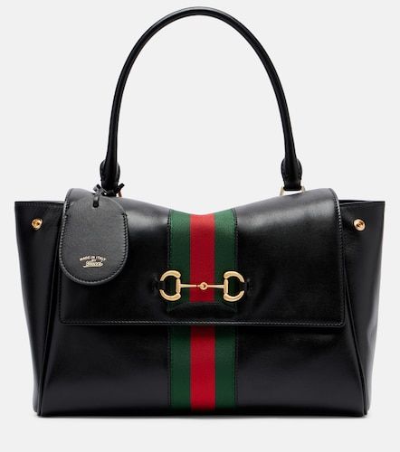 Paparazzo Medium leather tote bag - Gucci - Modalova
