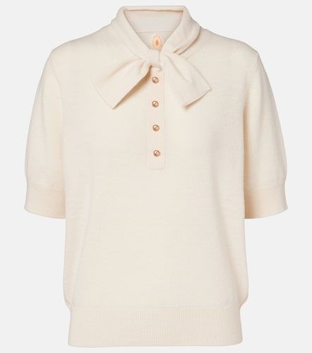 Pullover in lana e cashmere con fiocco - Jardin des Orangers - Modalova