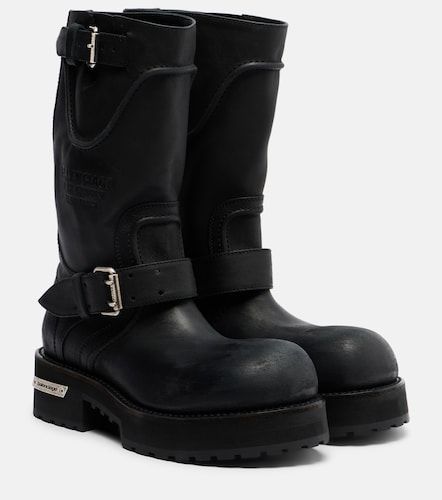 Venom leather combat boots - Balenciaga - Modalova