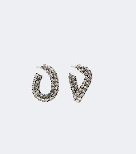 Pendientes de aro con cristales - Isabel Marant - Modalova