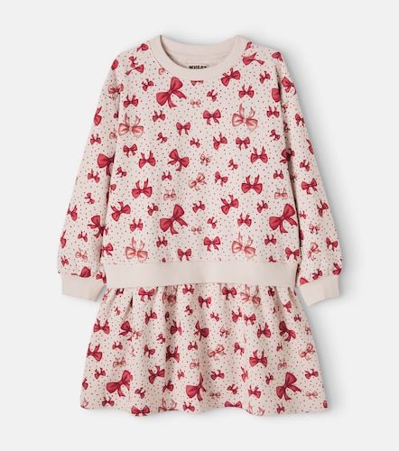 Vestido Maggie de algodón estampado - Wheat - Modalova