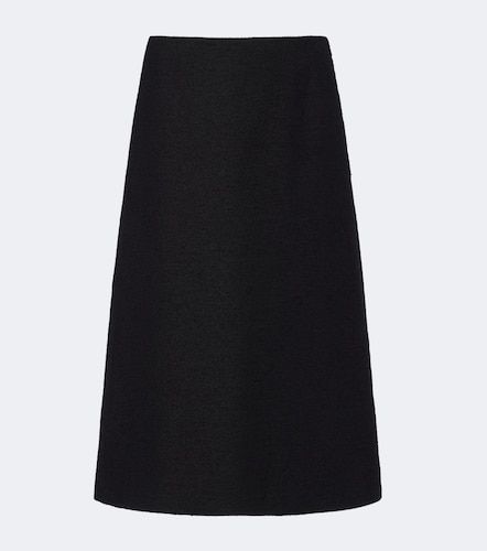 Fendi Wool-blend boucle midi skirt - Fendi - Modalova