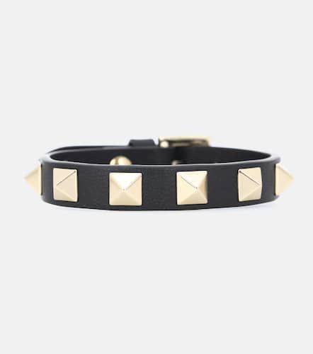 Rockstud leather bracelet - Valentino Garavani - Modalova