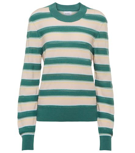 Pullover in cashmere e cotone a righe - Barrie - Modalova