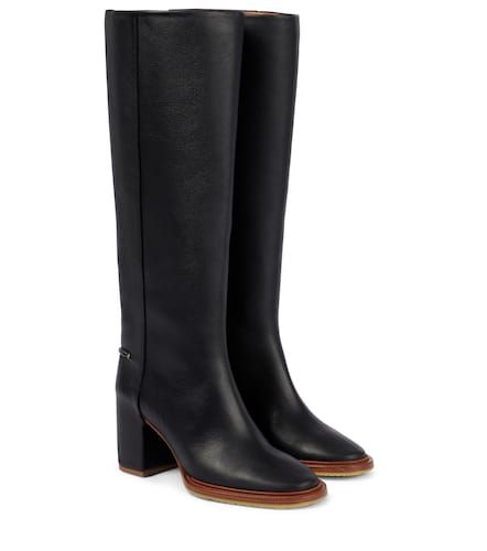 ChloÃ© Edith leather knee-high boots - Chloe - Modalova