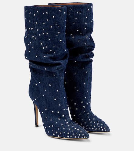 Holly embellished denim boots - Paris Texas - Modalova