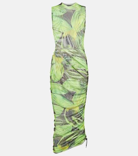 Heatwave printed mesh midi dress - Louisa Ballou - Modalova