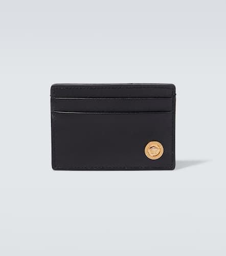 Versace Medusa leather card holder - Versace - Modalova