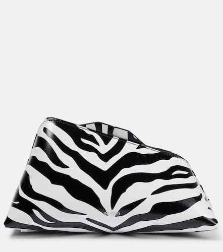 PM zebra-print leather clutch - The Attico - Modalova